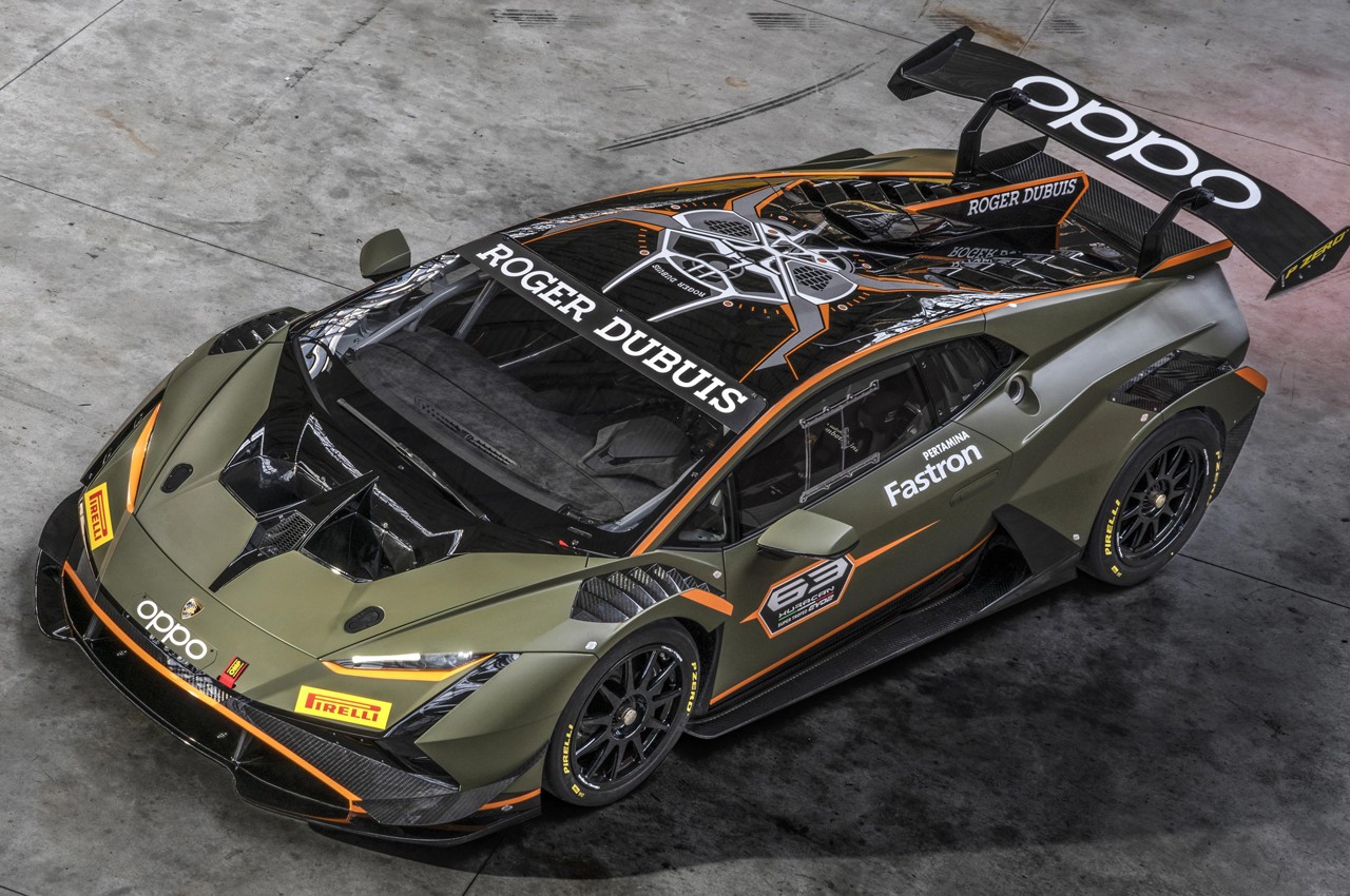 Lamborghini Huracán Super Trofeo EVO2: immagini ufficiali