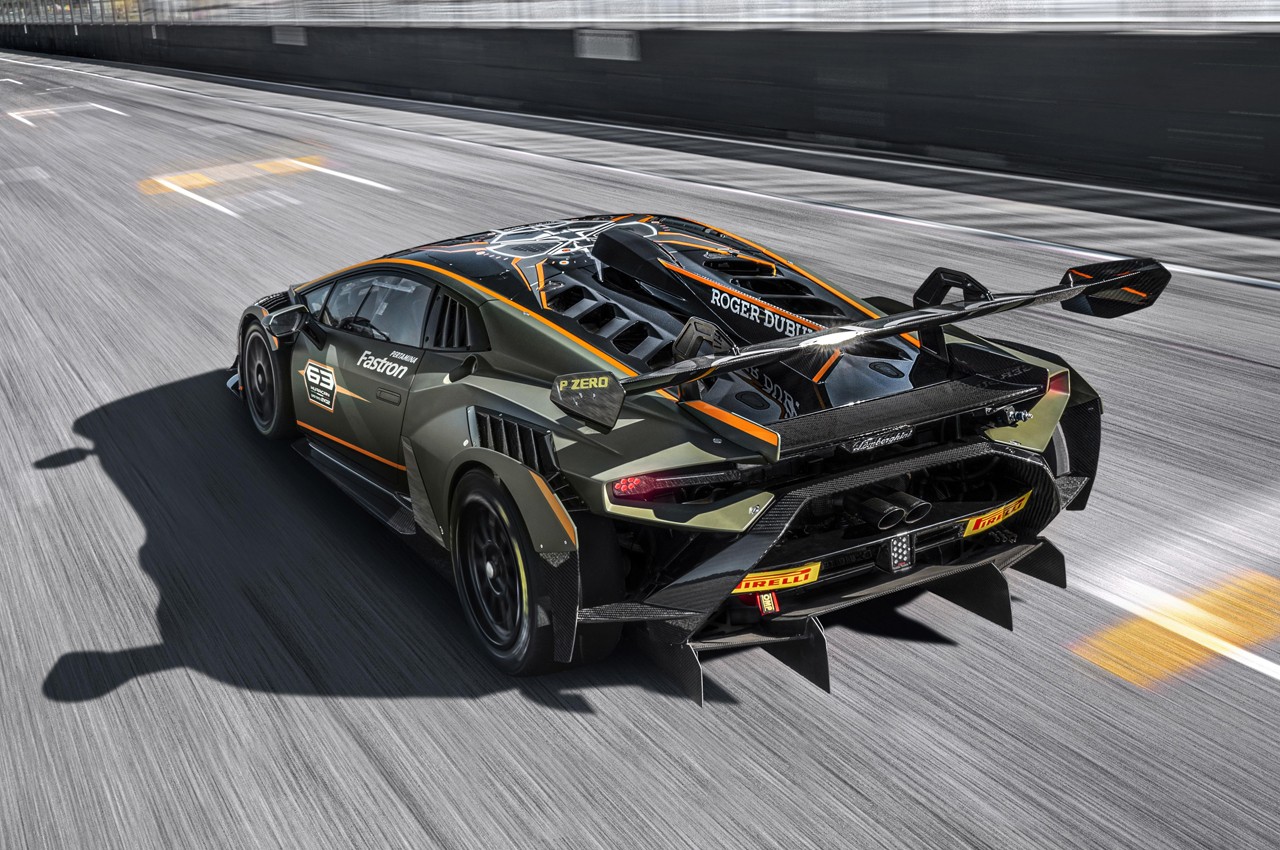 Lamborghini Huracán Super Trofeo EVO2: immagini ufficiali