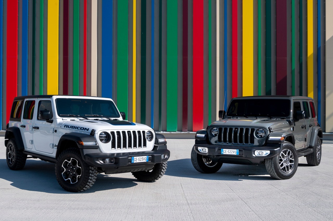 Jeep Wrangler 4xe 2021: immagini ufficiali