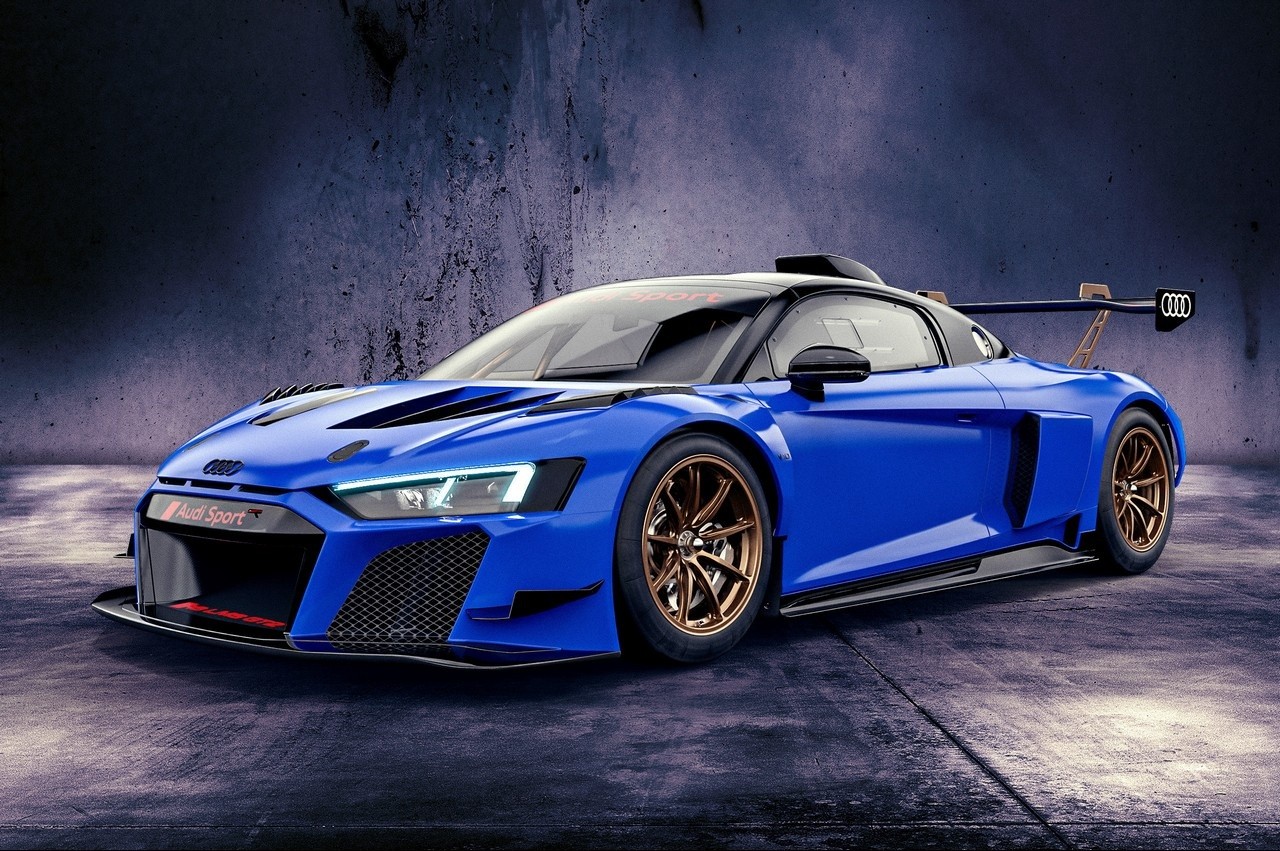 Audi R8 GT2 LMS Color Edition 2021: immagini ufficiali