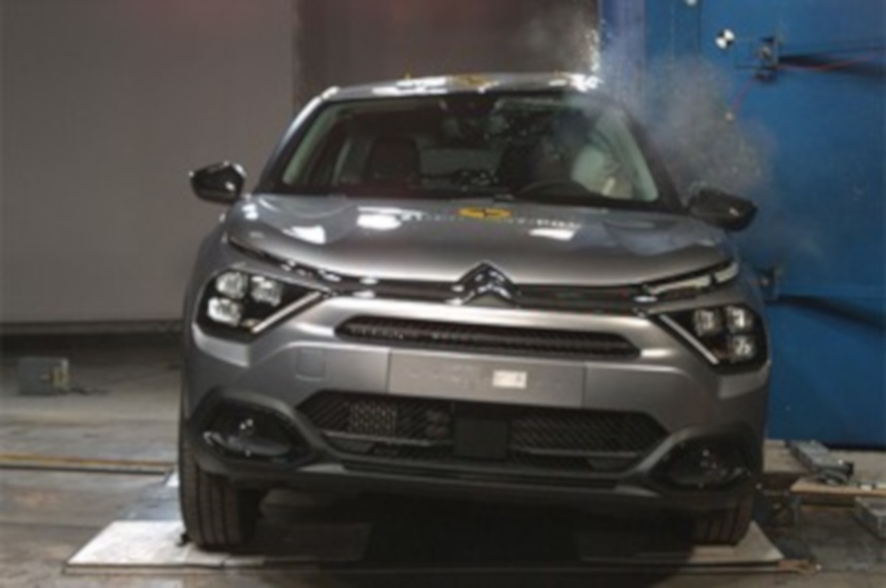 Citroen C4, crash test EuroNcap 2021