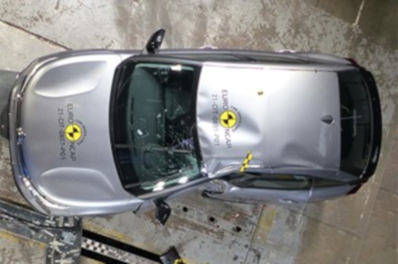 Citroen C4, crash test EuroNcap 2021