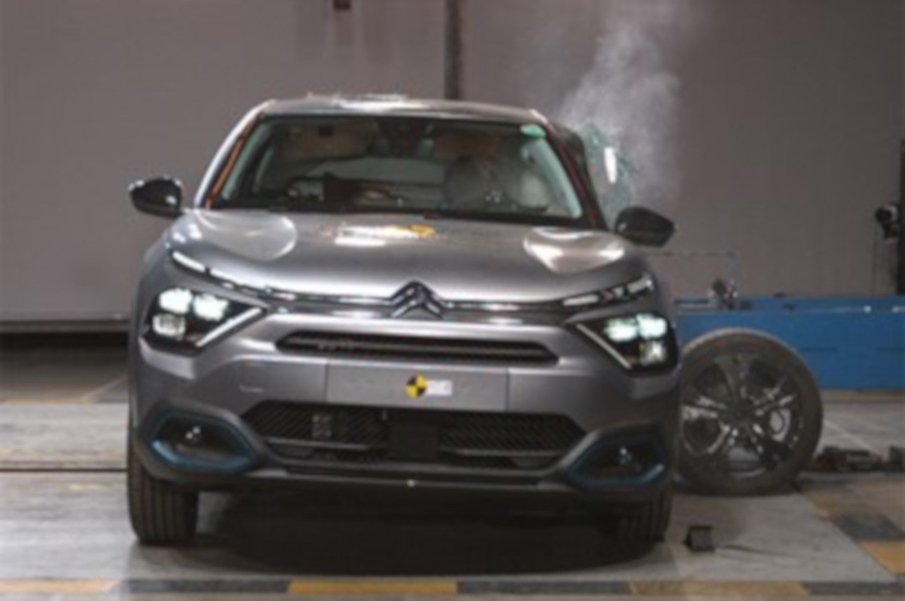 Citroen C4, crash test EuroNcap 2021