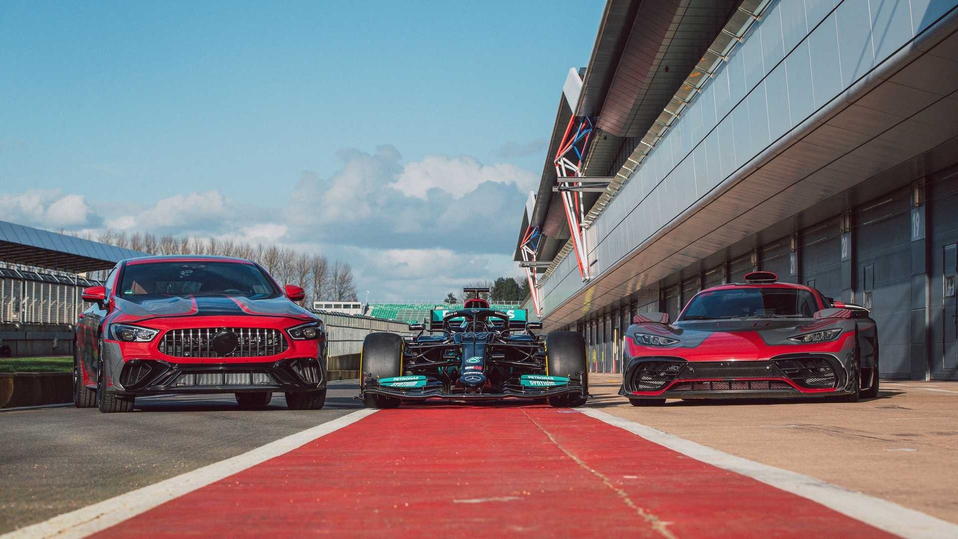 Mercedes-AMG GT 73e: le prime immagini ufficiali