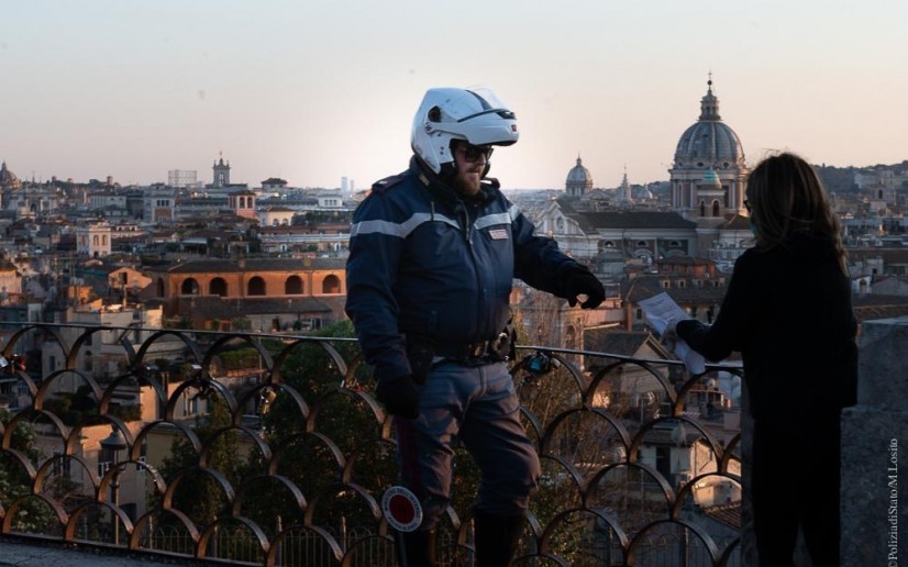 Controlli delle Forze dell'ordine per l'emergenza Covid-19