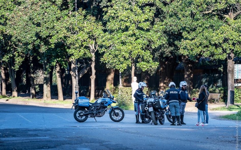 Controlli delle Forze dell'ordine per l'emergenza Covid-19