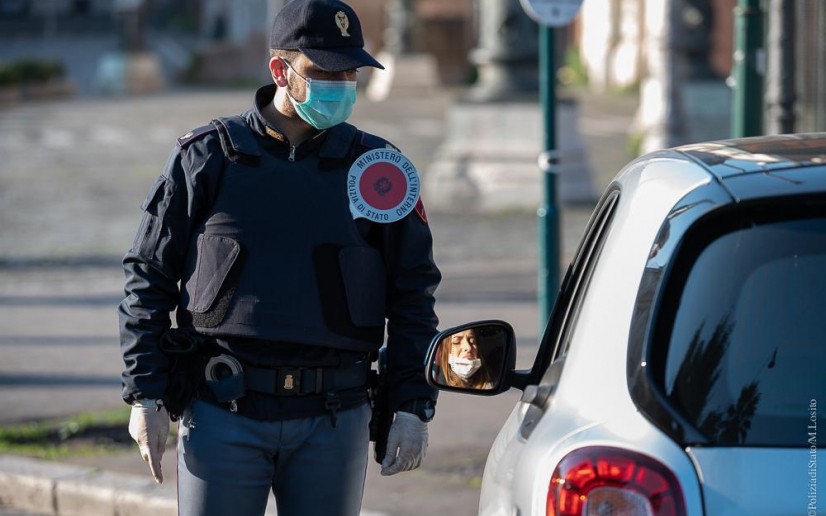 Controlli delle Forze dell'ordine per l'emergenza Covid-19