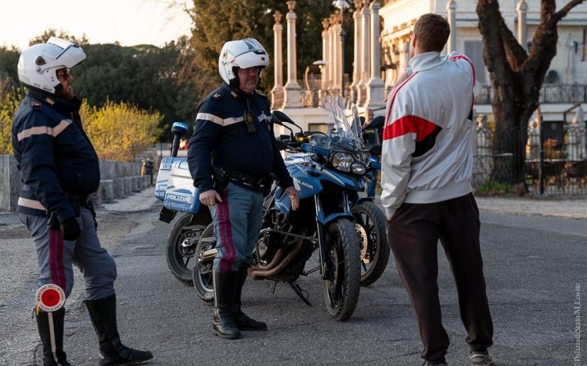 Controlli delle Forze dell'ordine per l'emergenza Covid-19