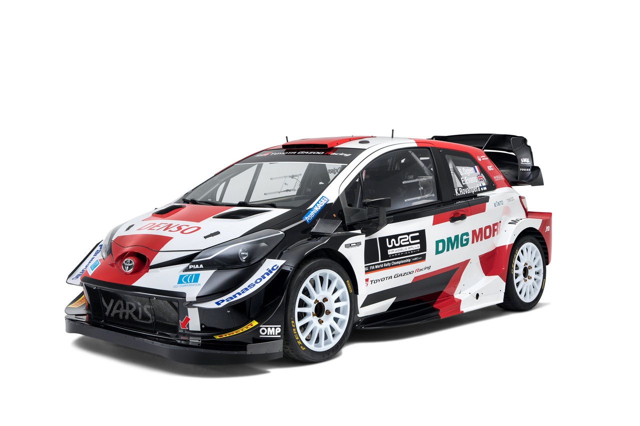 Toyota Yaris WRC 2021: immagini ufficiali