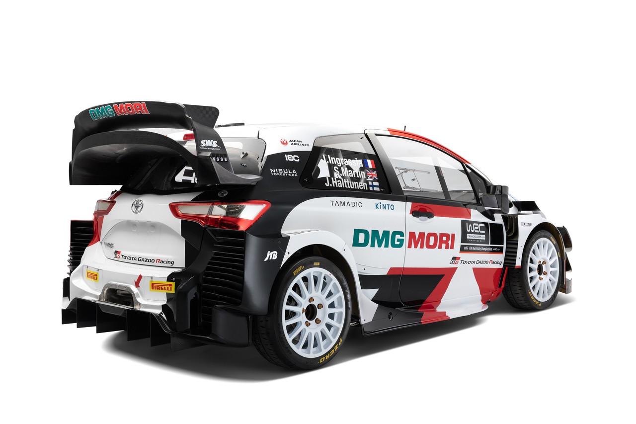 Toyota Yaris WRC 2021: immagini ufficiali