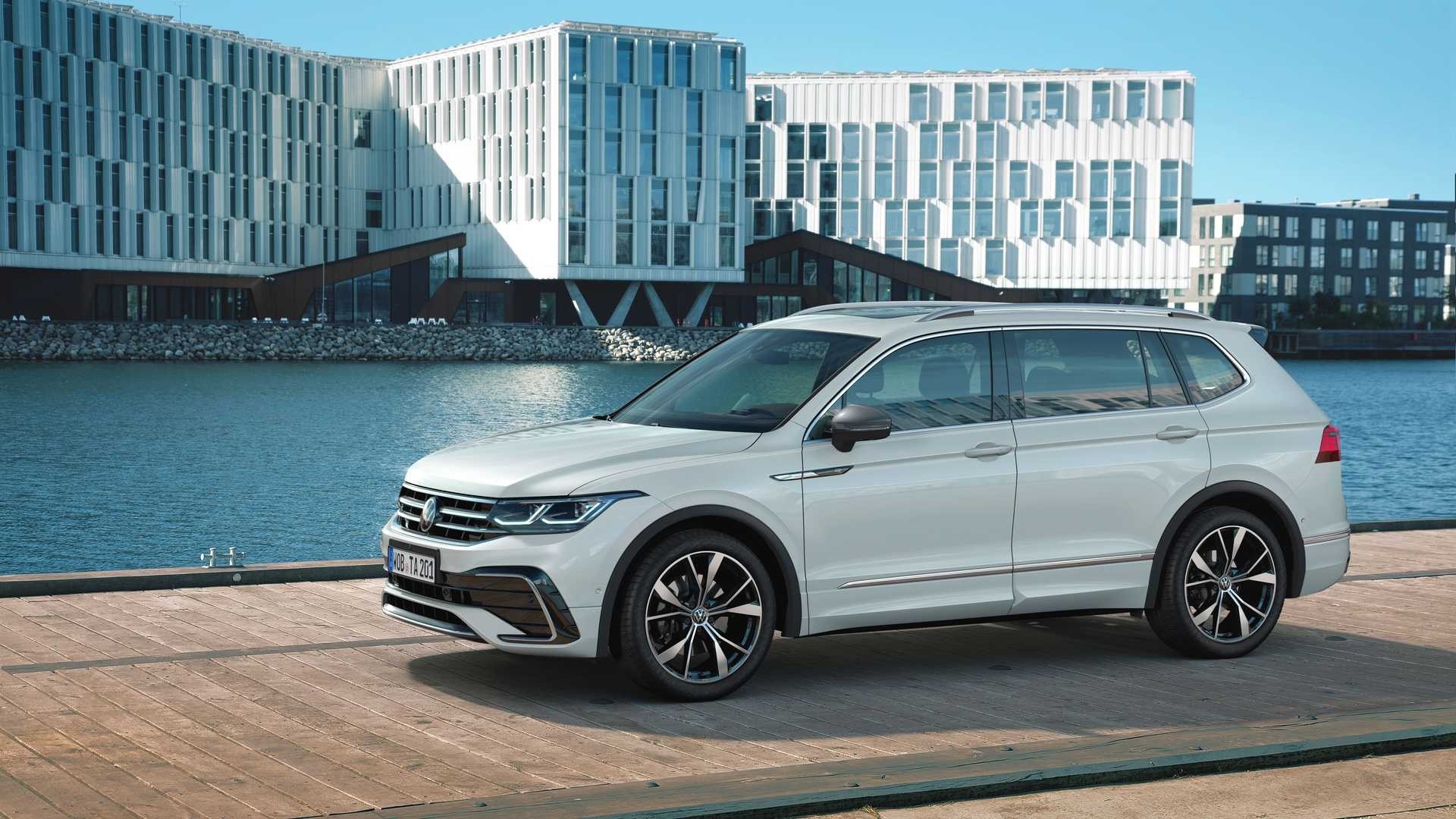 Volkswagen Tiguan Allspace restyling: le immagini ufficiali