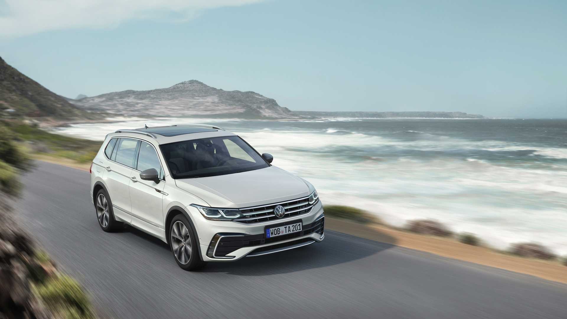 Volkswagen Tiguan Allspace restyling: le immagini ufficiali