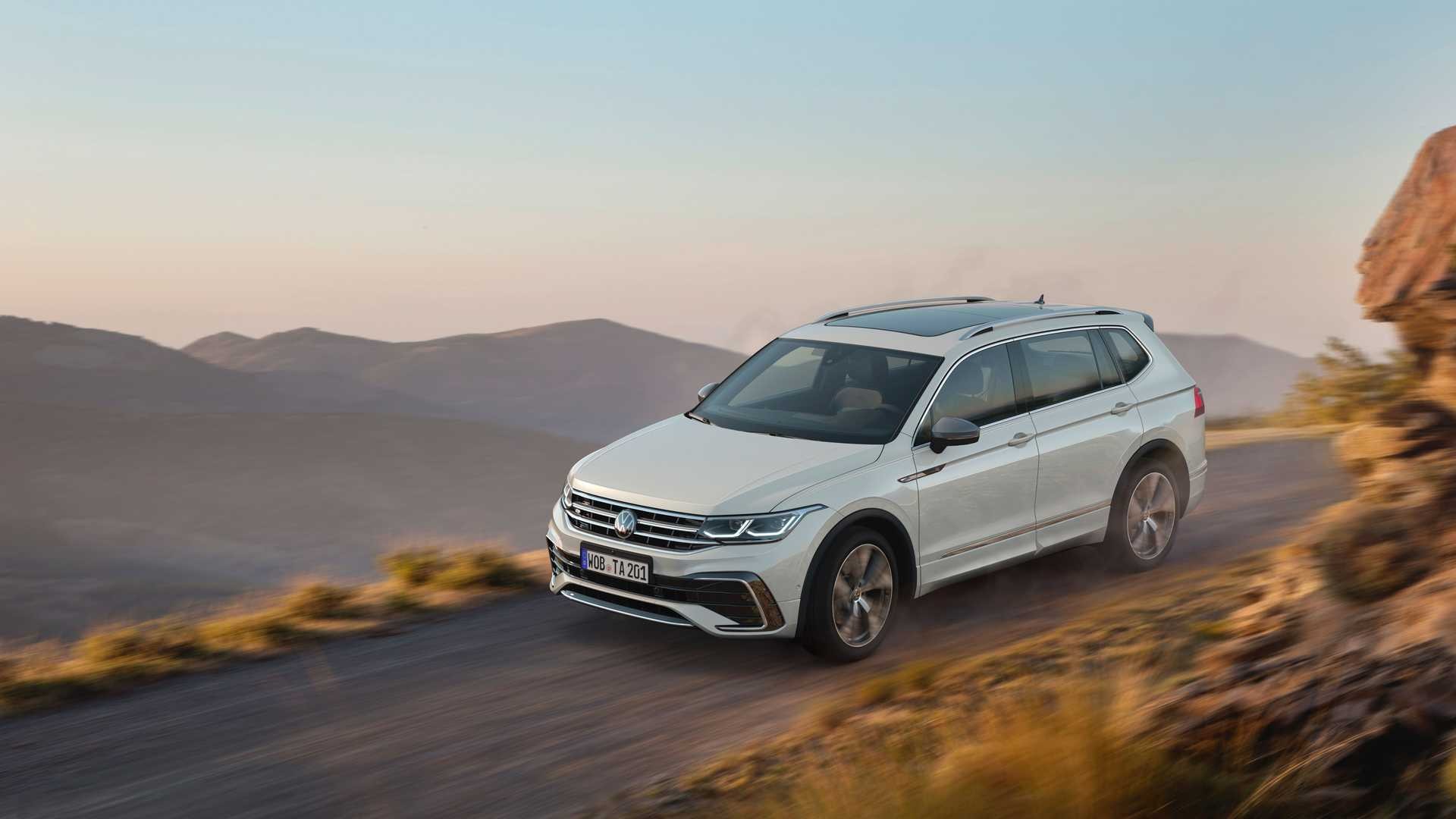 Volkswagen Tiguan Allspace restyling: le immagini ufficiali