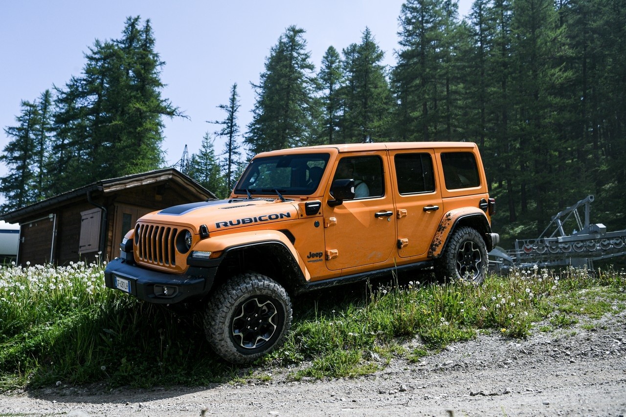 Jeep Wrangler 4xe Rubicon: primo contatto