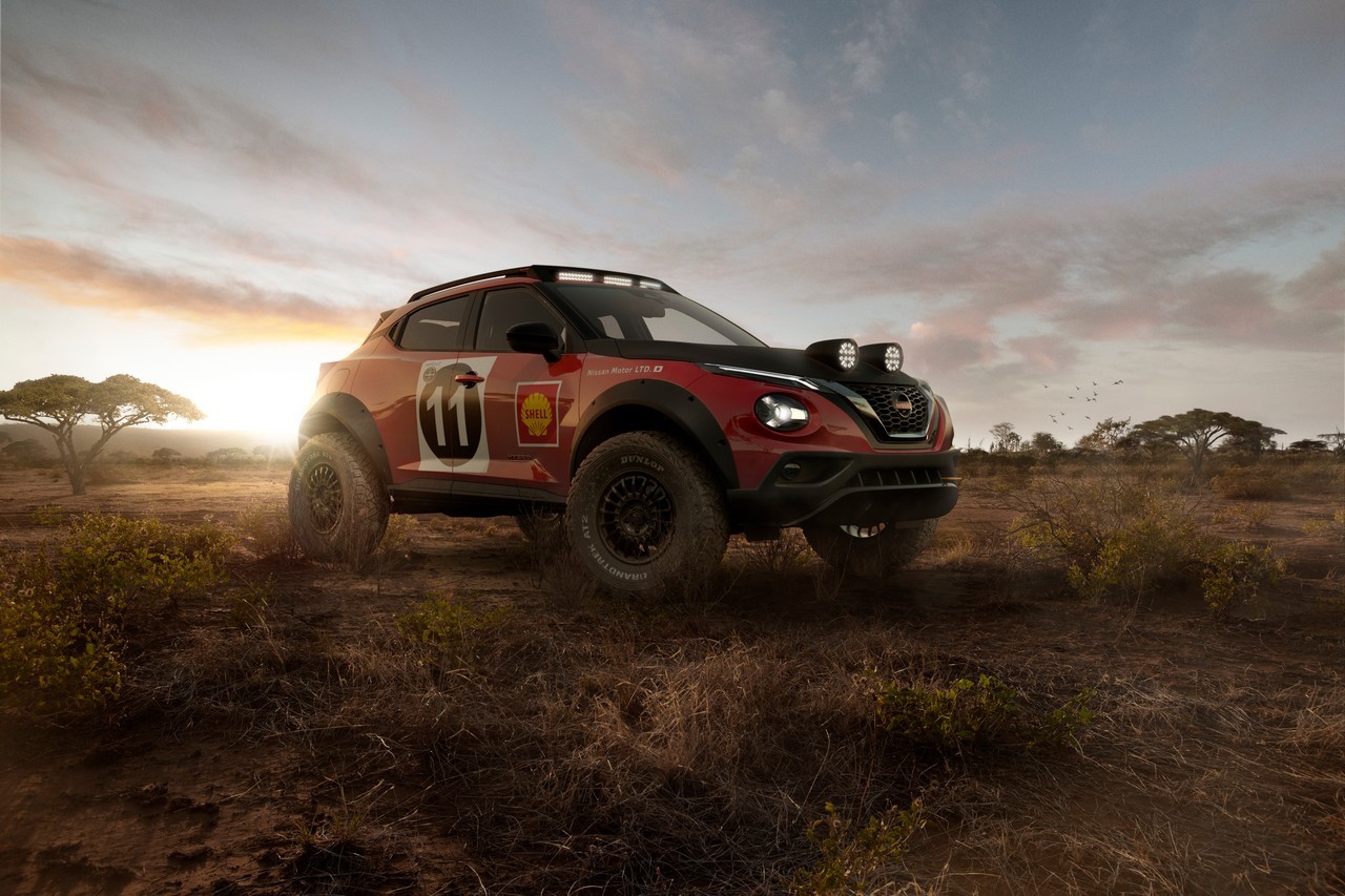 Nissan Juke Rally Tribute Concept 2021: immagini ufficiali