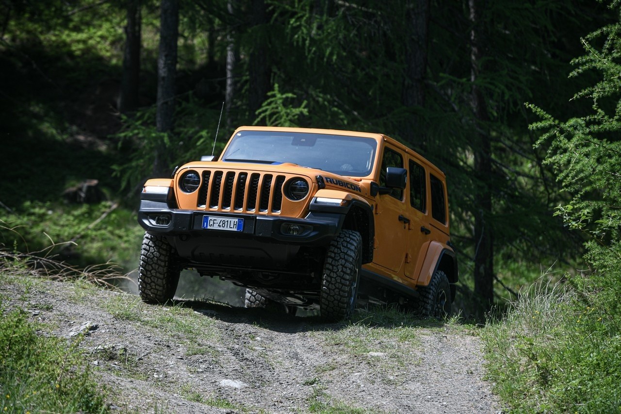 Jeep Wrangler 4xe Rubicon: primo contatto