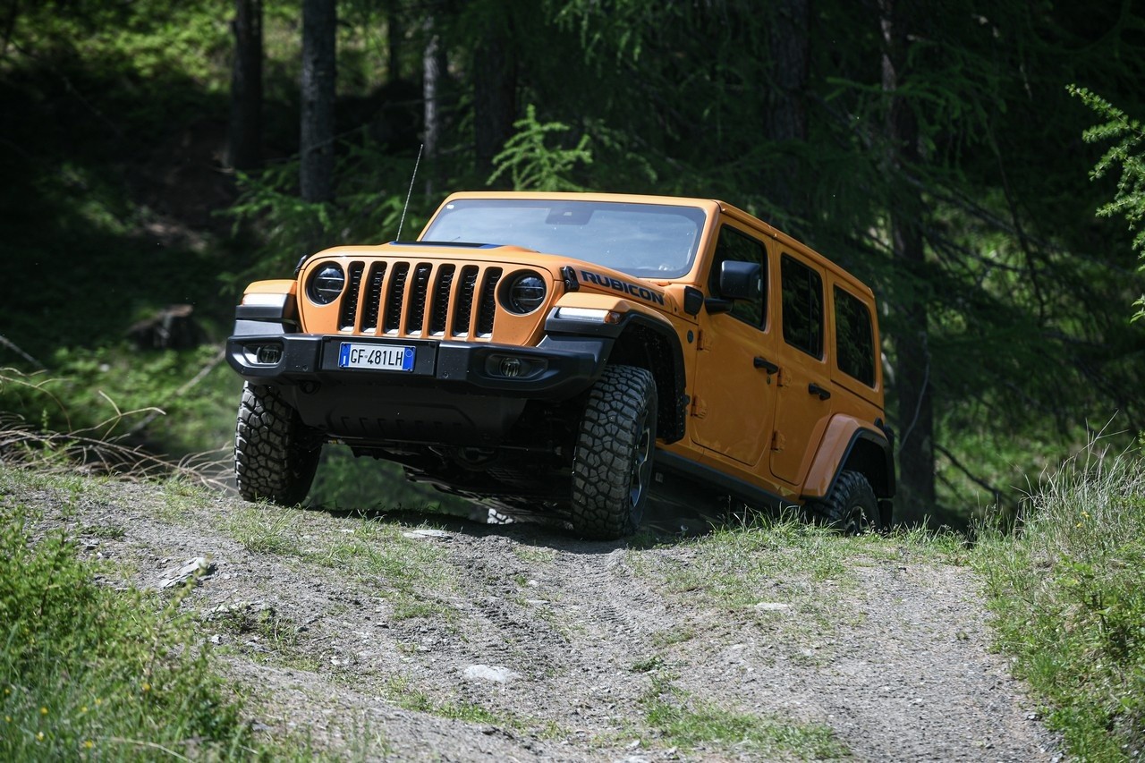 Jeep Wrangler 4xe Rubicon: primo contatto