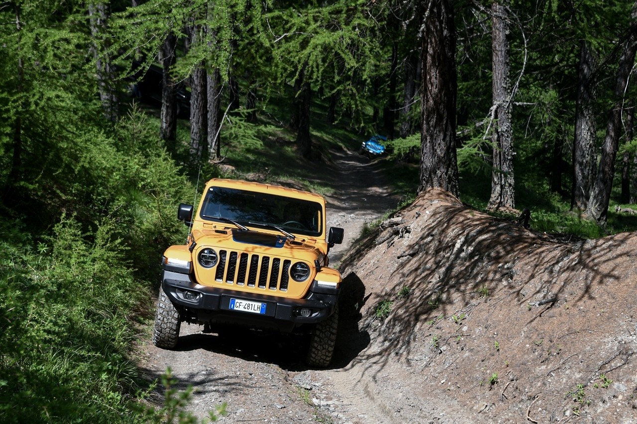 Jeep Wrangler 4xe Rubicon: primo contatto