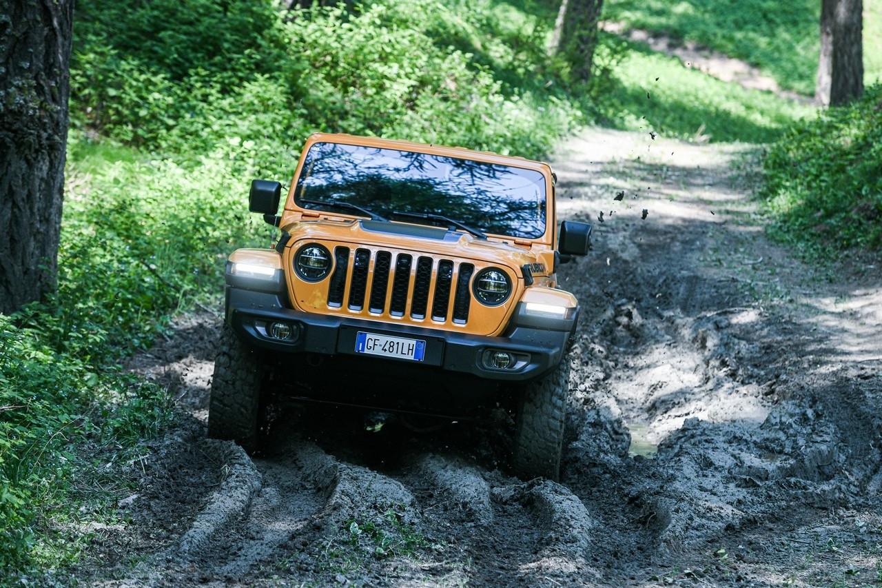 Jeep Wrangler 4xe Rubicon: primo contatto