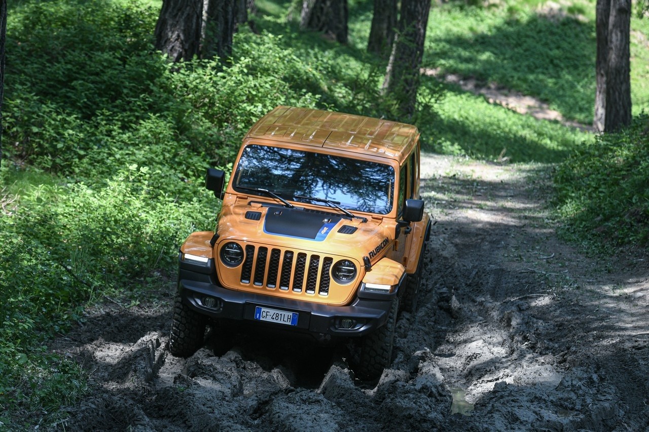 Jeep Wrangler 4xe Rubicon: primo contatto