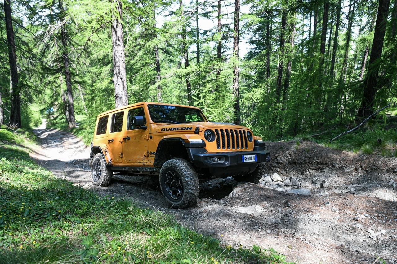 Jeep Wrangler 4xe Rubicon: primo contatto