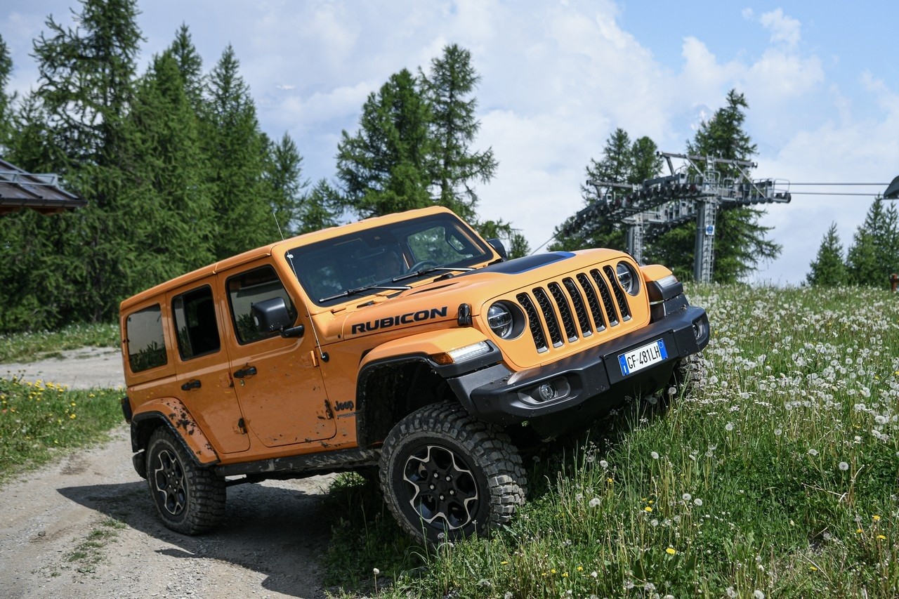 Jeep Wrangler 4xe Rubicon: primo contatto