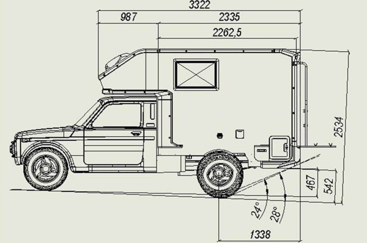 Lada Niva camper by Lux Form