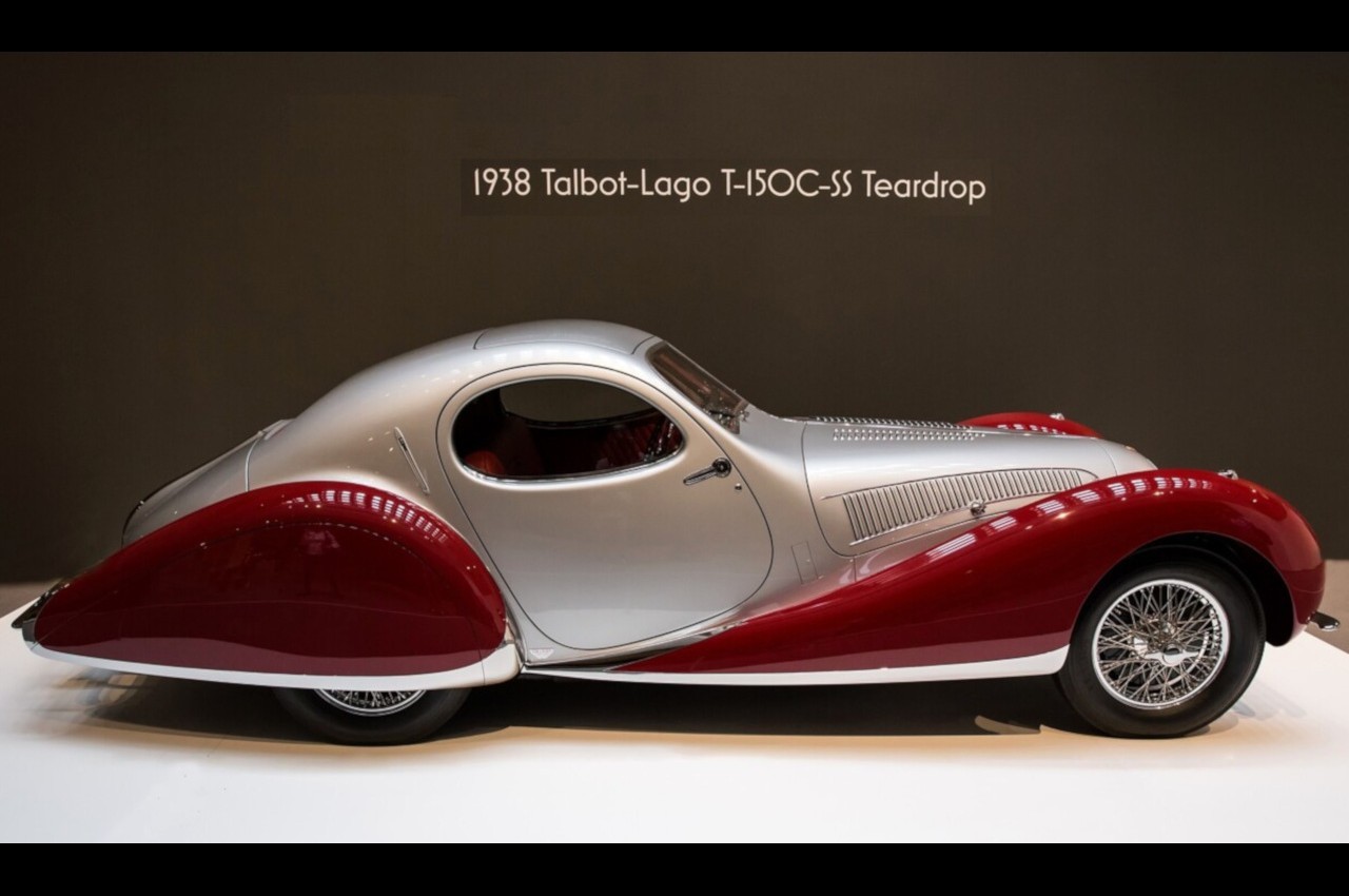 Talbot-Lago T150 C-SS Teardrop Coupé 1938