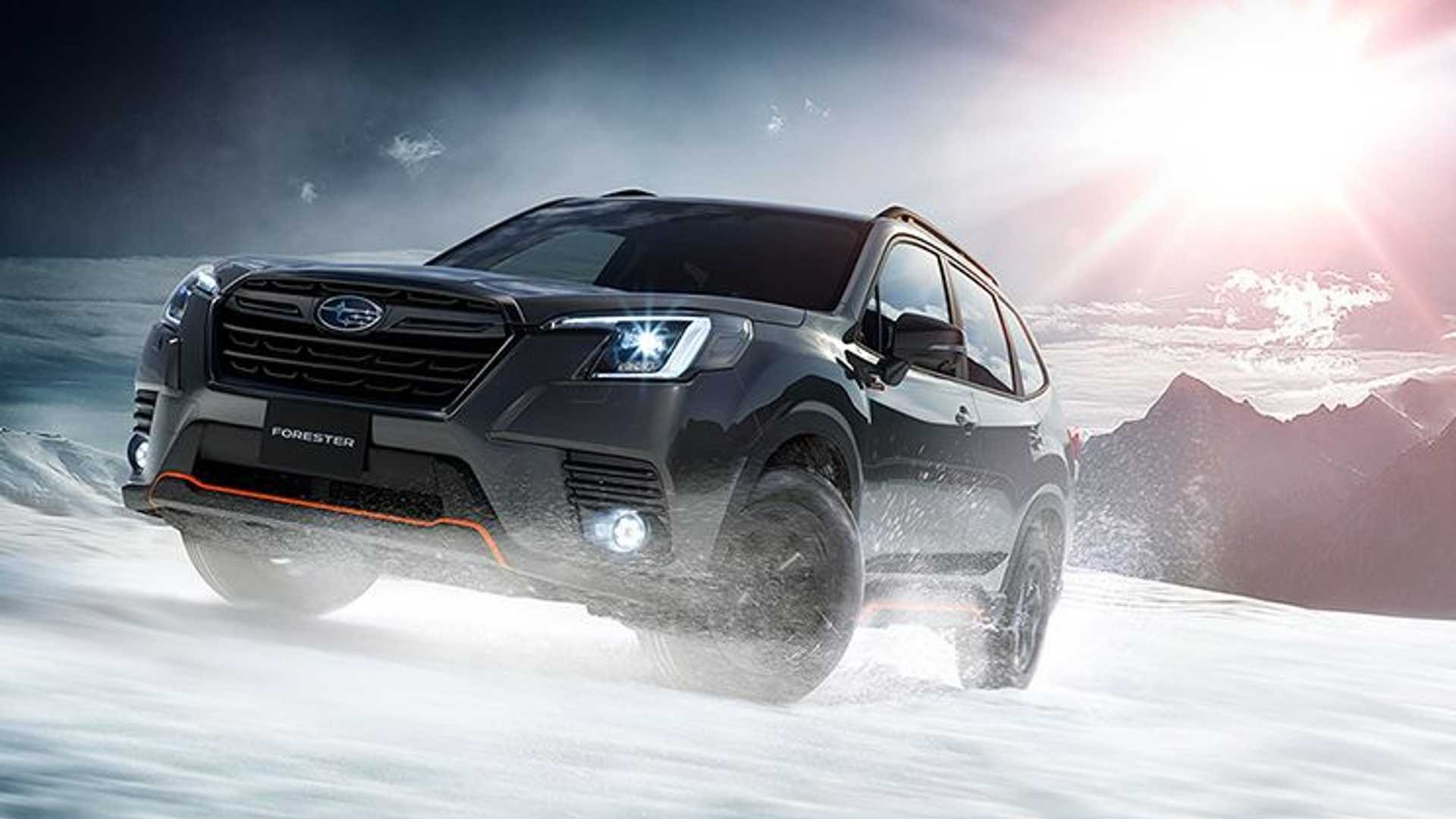 Subaru Forester restyling: le immagini ufficiali