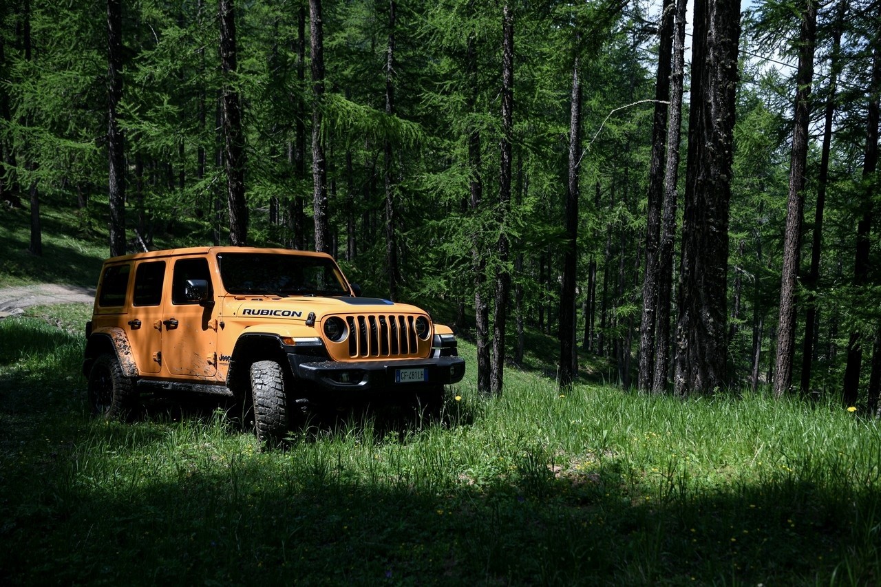 Jeep Wrangler 4xe Rubicon: primo contatto