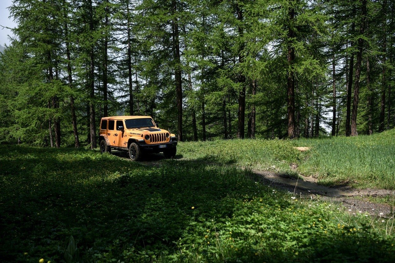 Jeep Wrangler 4xe Rubicon: primo contatto