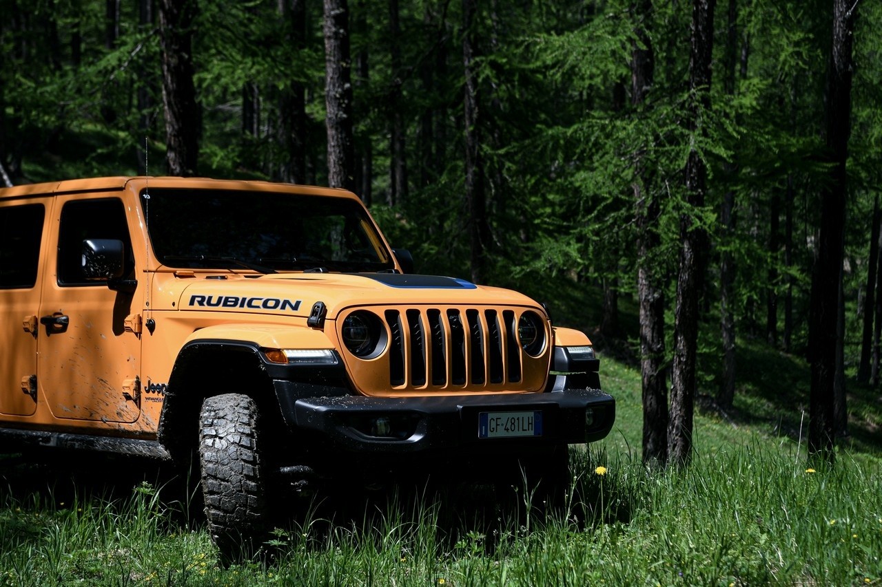 Jeep Wrangler 4xe Rubicon: primo contatto