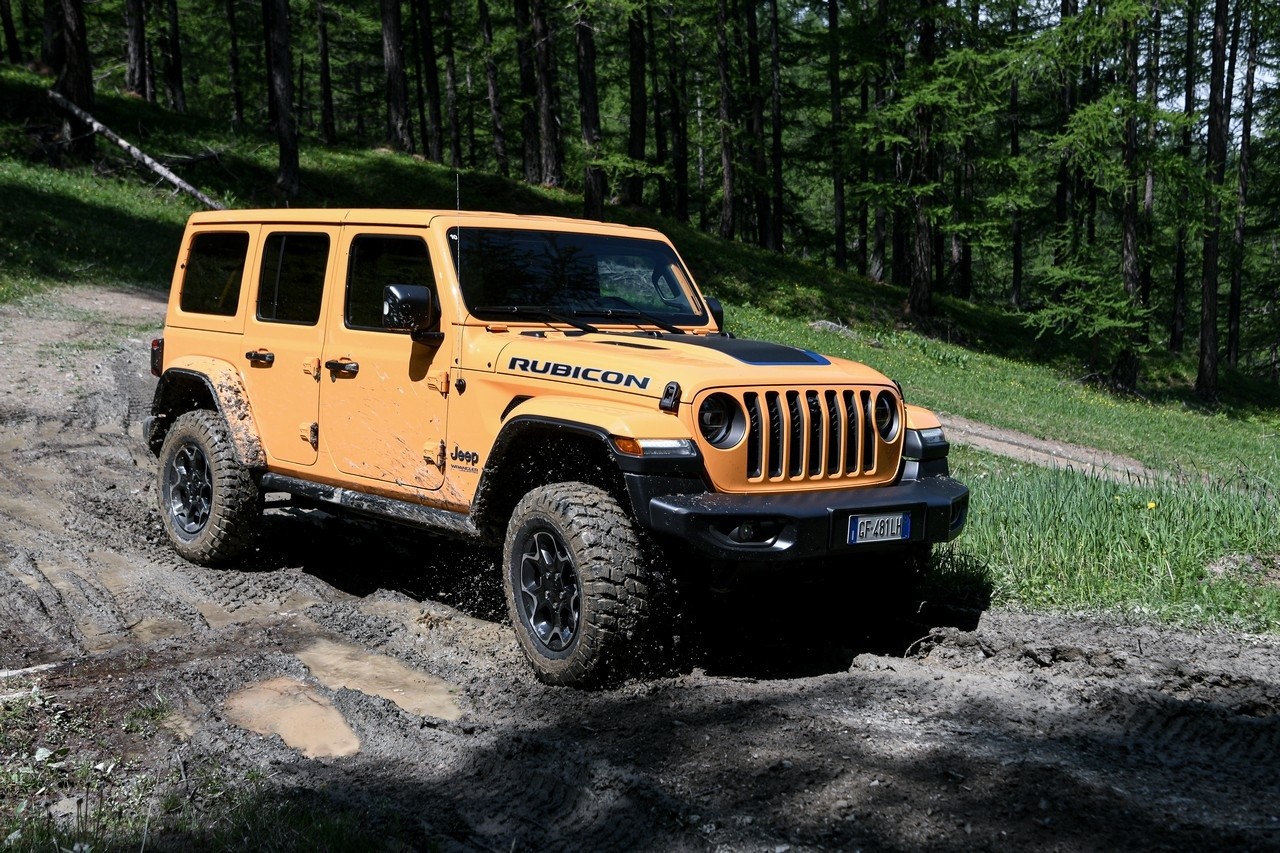 Jeep Wrangler 4xe Rubicon: primo contatto