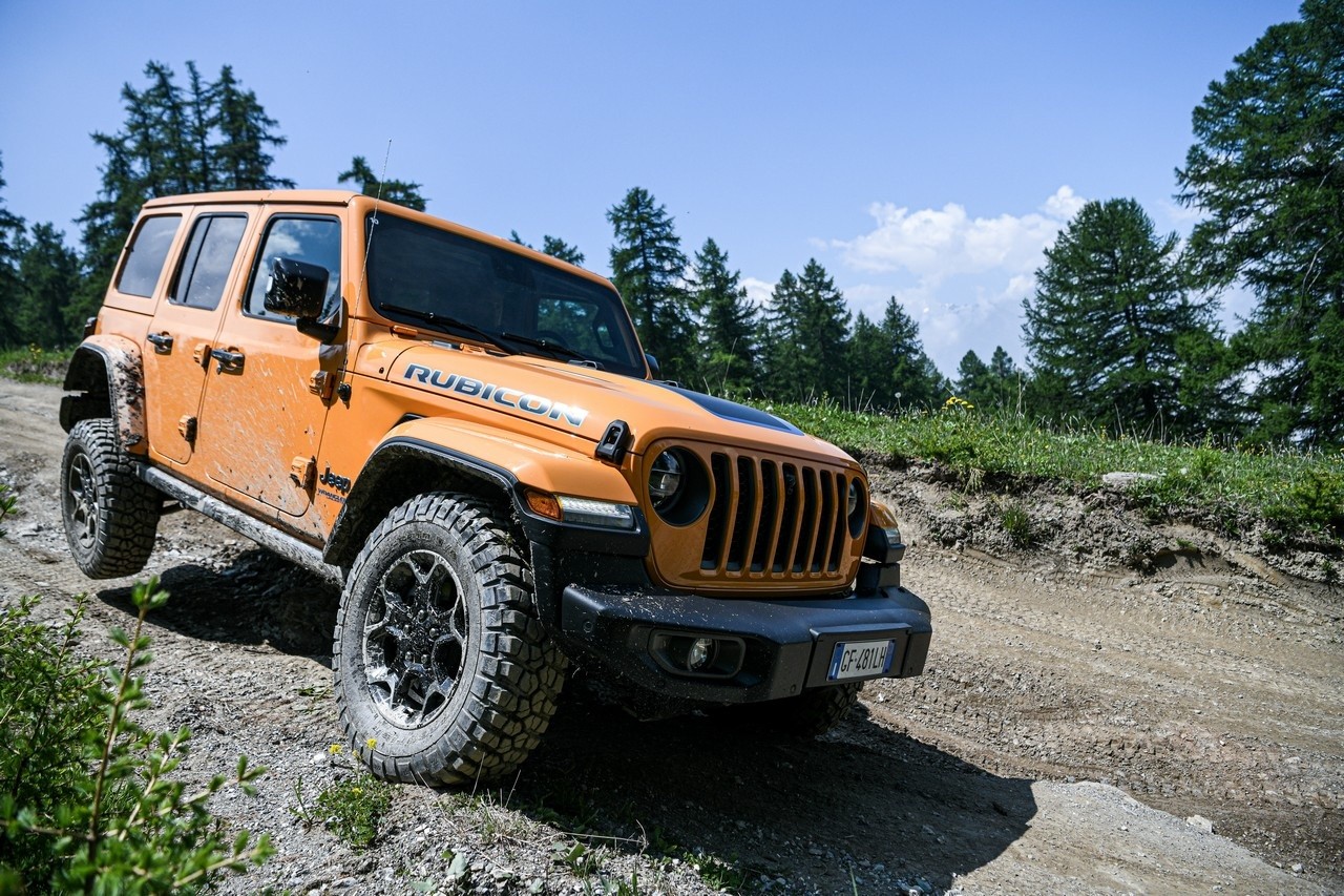 Jeep Wrangler 4xe Rubicon: primo contatto