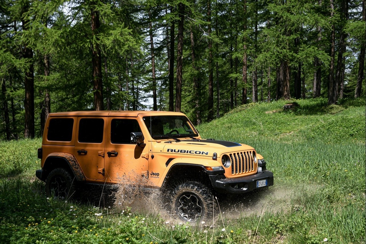 Jeep Wrangler 4xe Rubicon: primo contatto