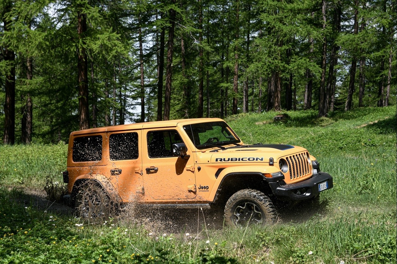 Jeep Wrangler 4xe Rubicon: primo contatto