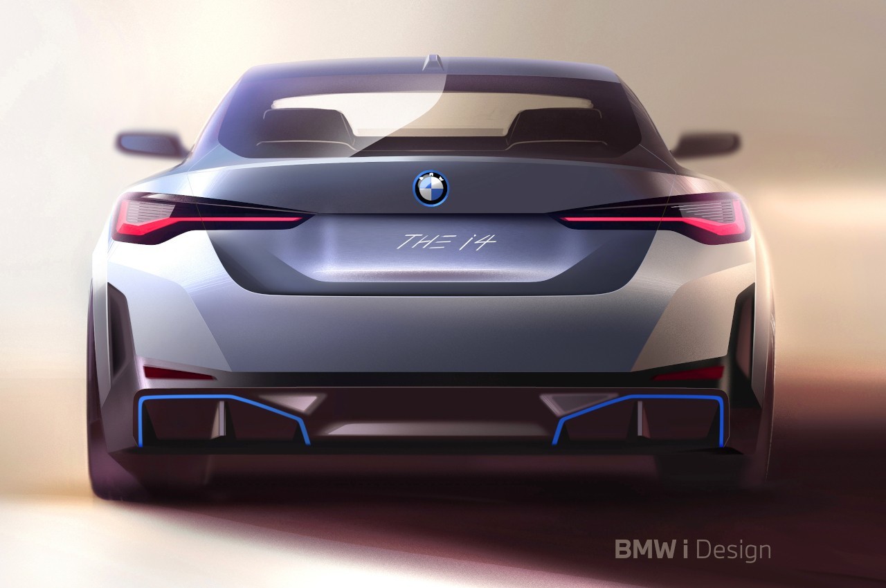 Bmw i4 2021: immagini ufficiali