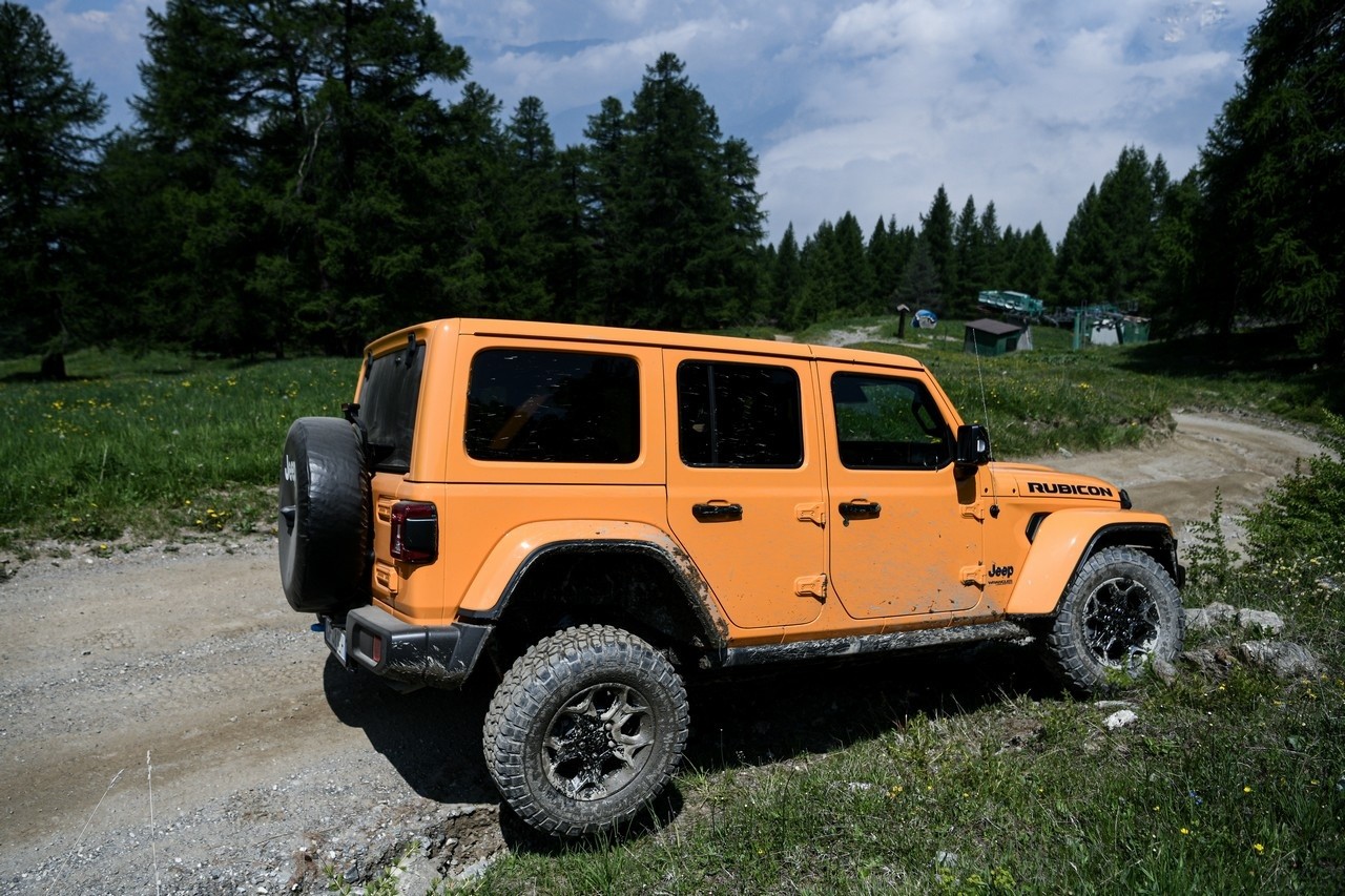 Jeep Wrangler 4xe Rubicon: primo contatto