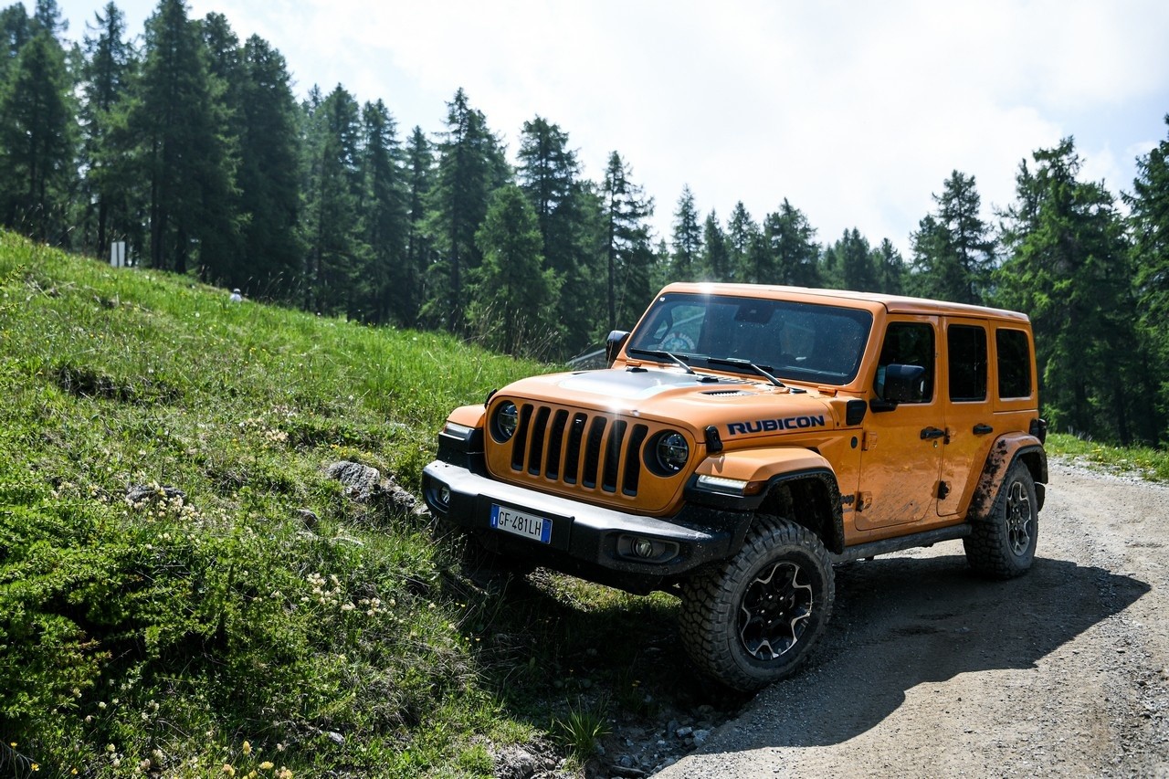 Jeep Wrangler 4xe Rubicon: primo contatto