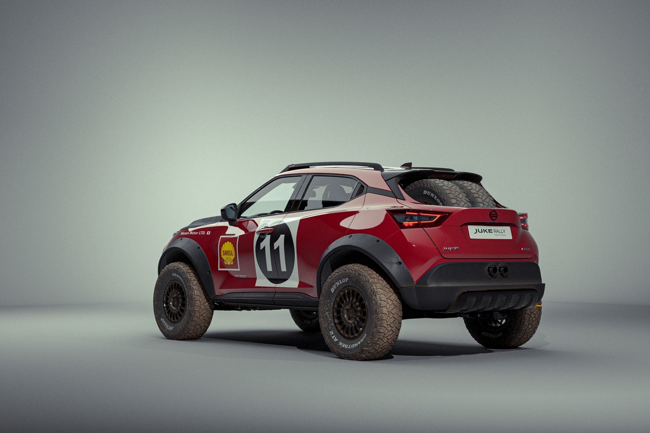 Nissan Juke Rally Tribute Concept 2021: immagini ufficiali