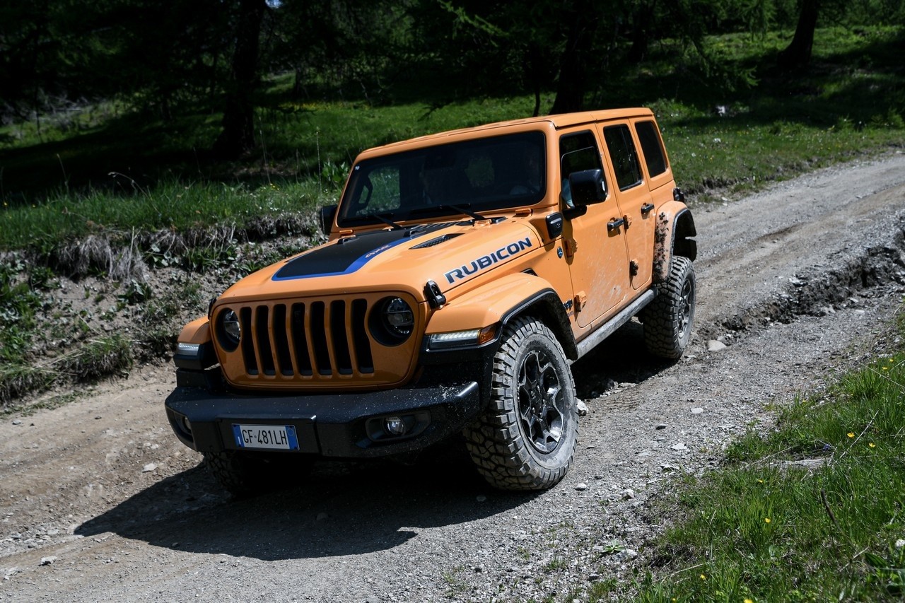 Jeep Wrangler 4xe Rubicon: primo contatto