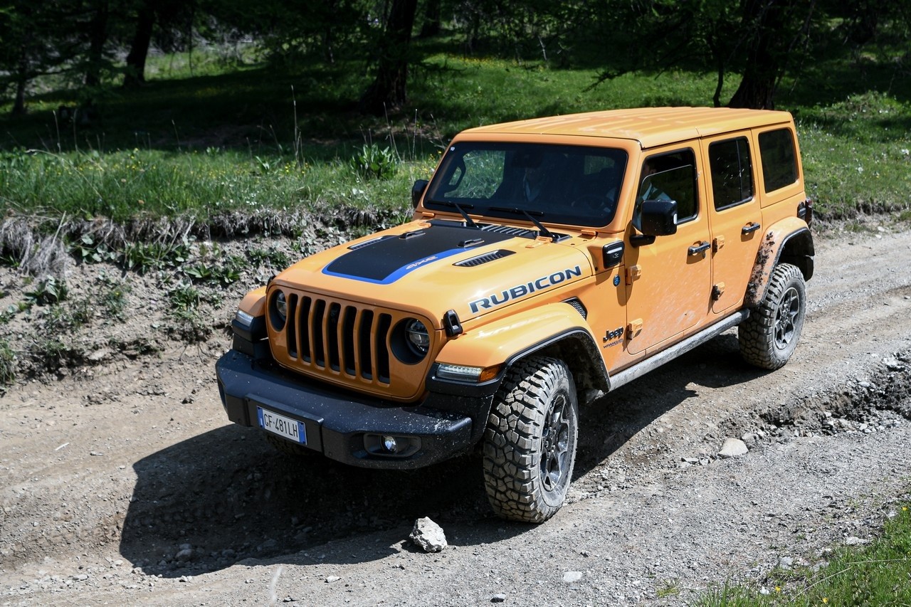 Jeep Wrangler 4xe Rubicon: primo contatto