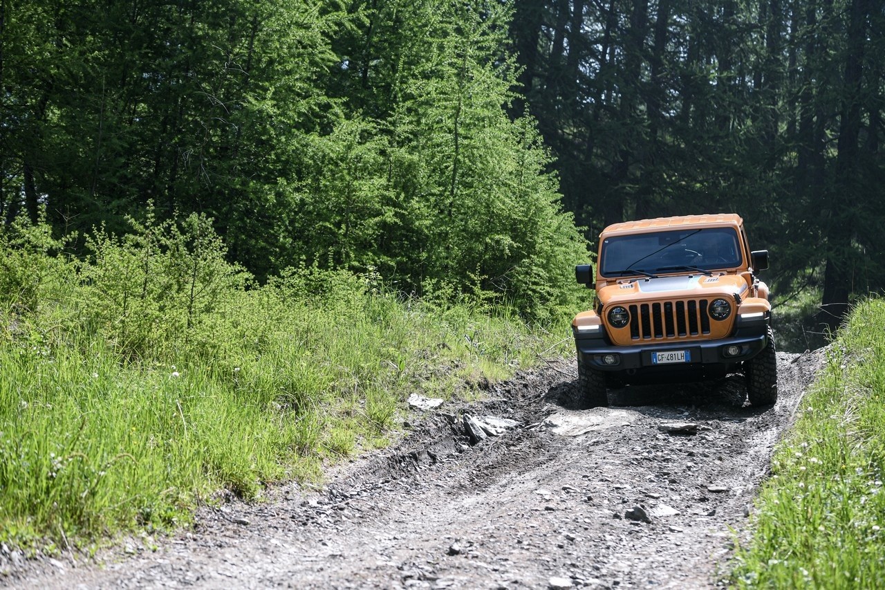 Jeep Wrangler 4xe Rubicon: primo contatto