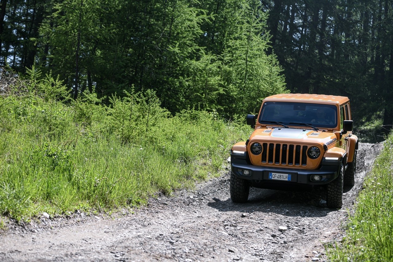 Jeep Wrangler 4xe Rubicon: primo contatto