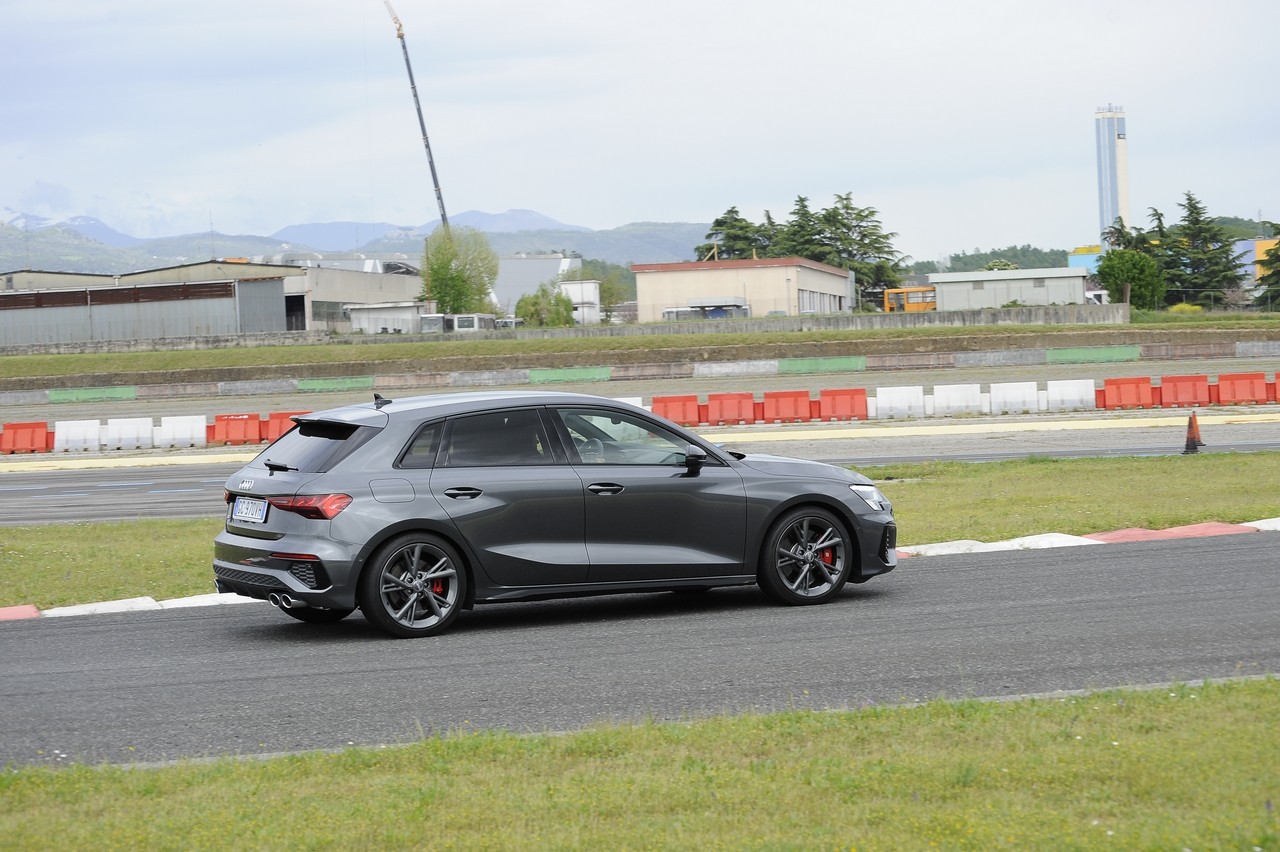 Audi S3: la prova su strada e in pista