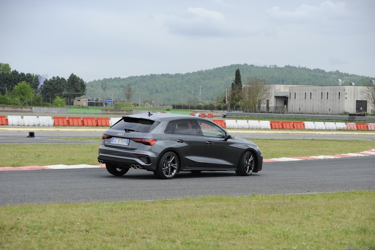 Audi S3: la prova su strada e in pista