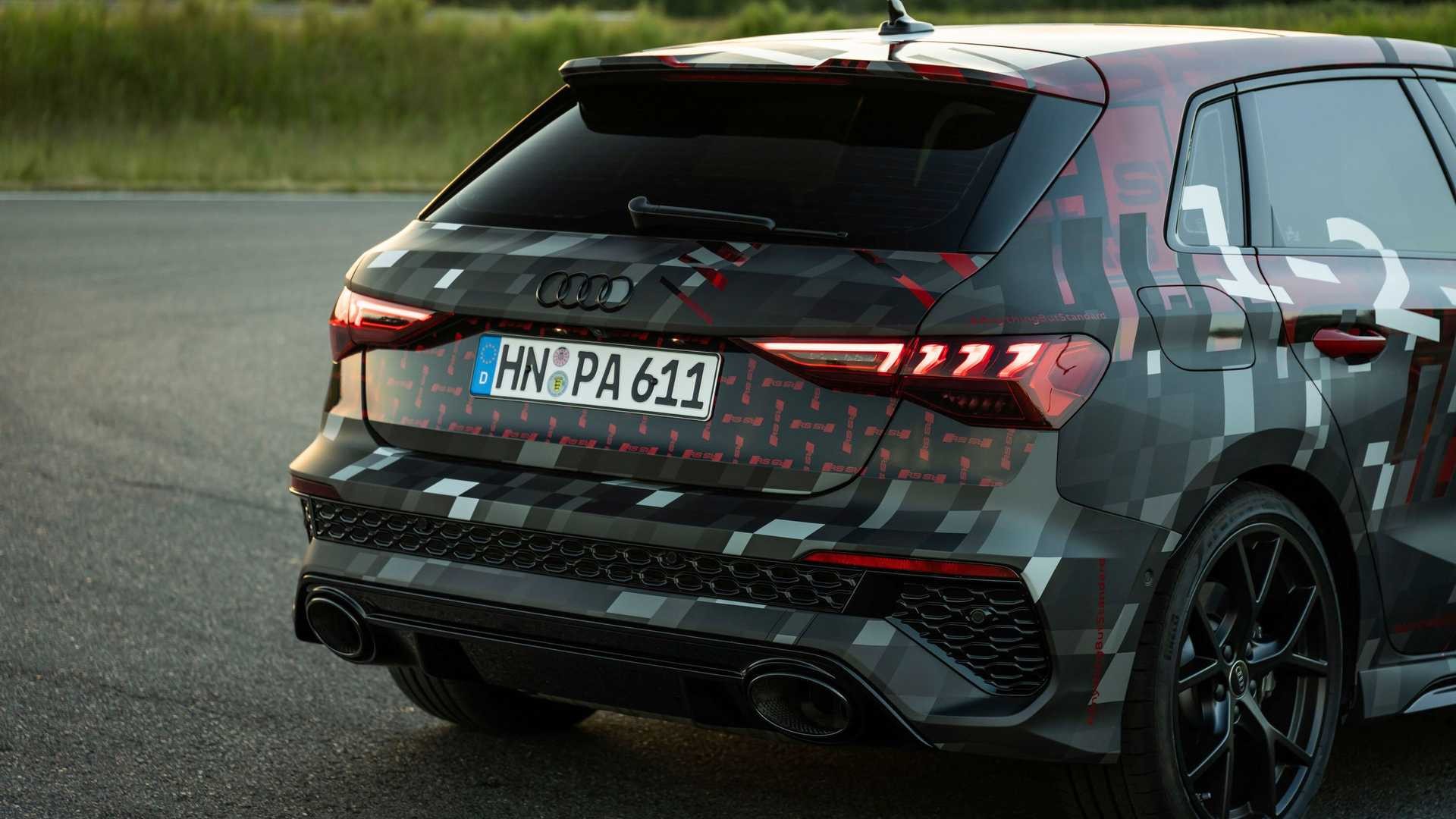 Audi RS3 2021: le immagini dell'anteprima dinamica