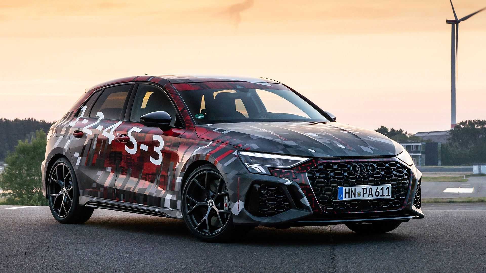 Audi RS3 2021: le immagini dell'anteprima dinamica