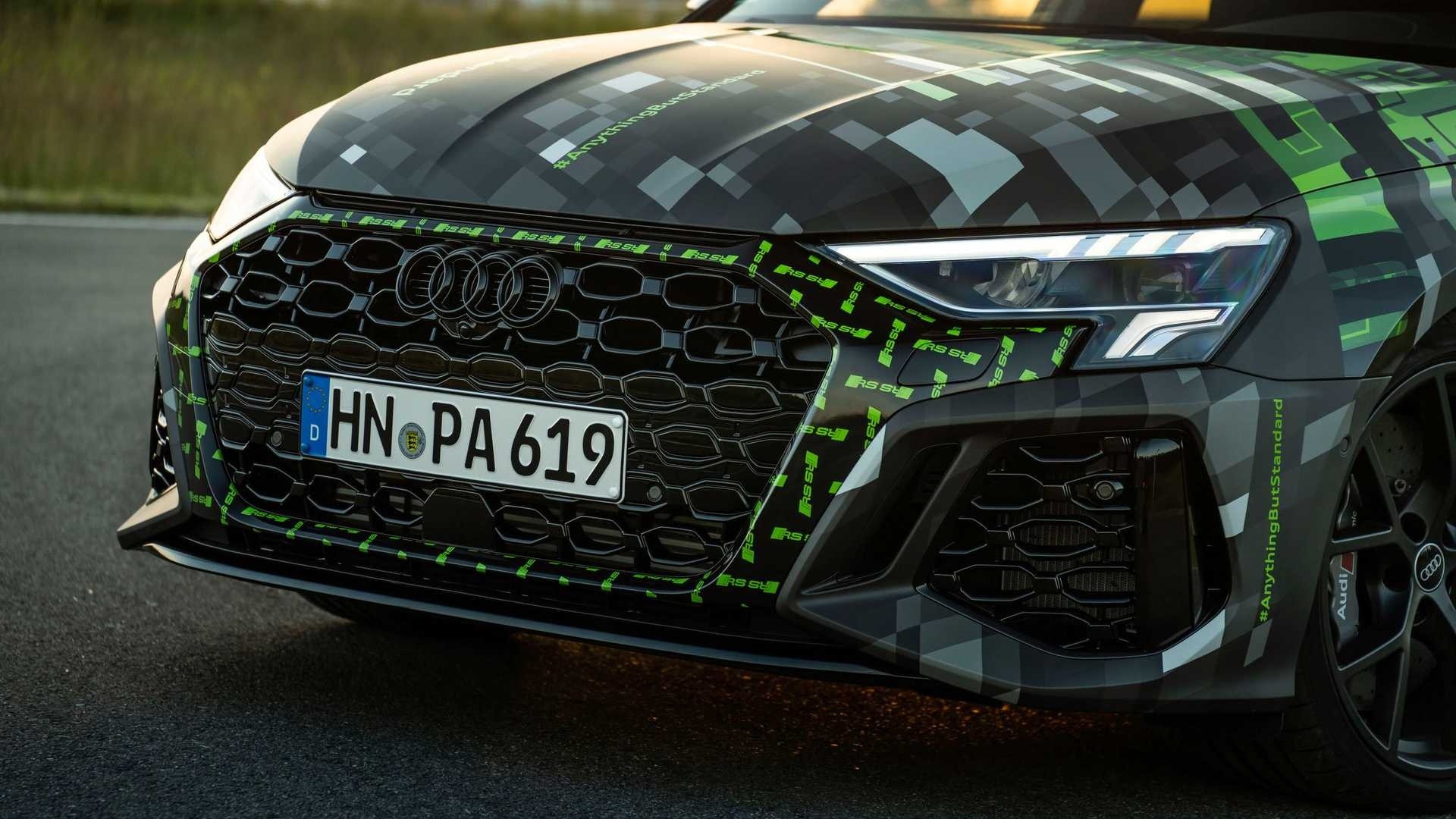 Audi RS3 2021: le immagini dell'anteprima dinamica