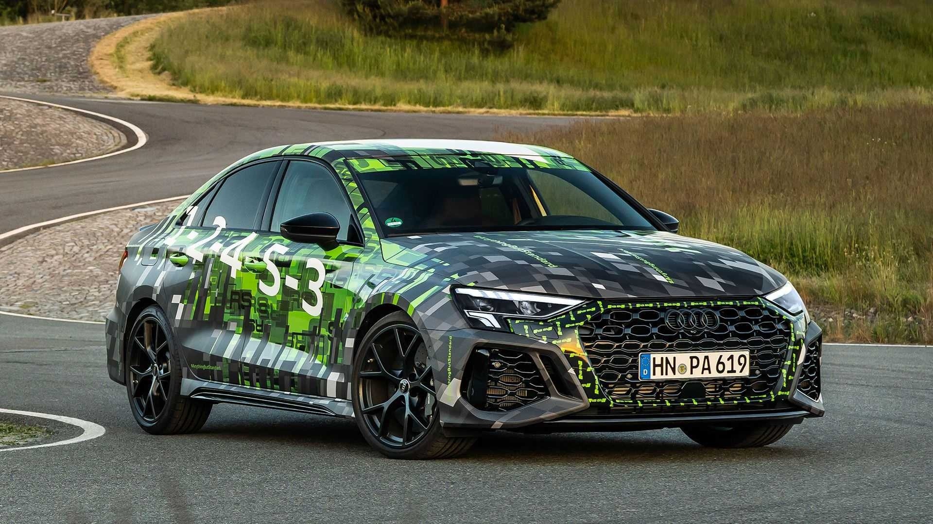 Audi RS3 2021: le immagini dell'anteprima dinamica